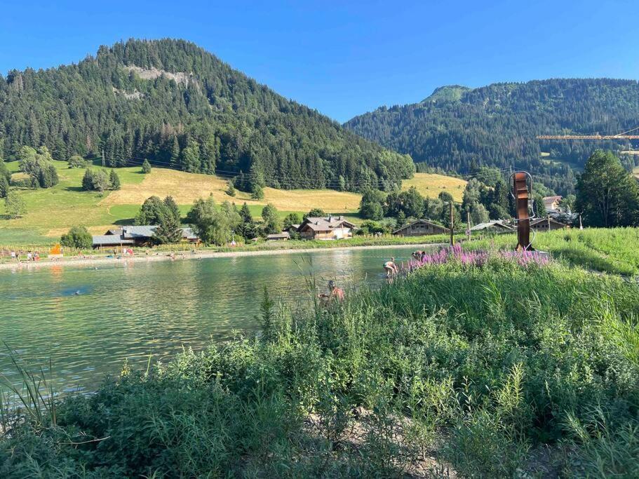 Praz Sur Arly - Proche Des Pistes Et De Megeve Apartment Exterior photo